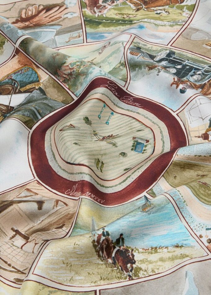 Arena Fular 90 x 90