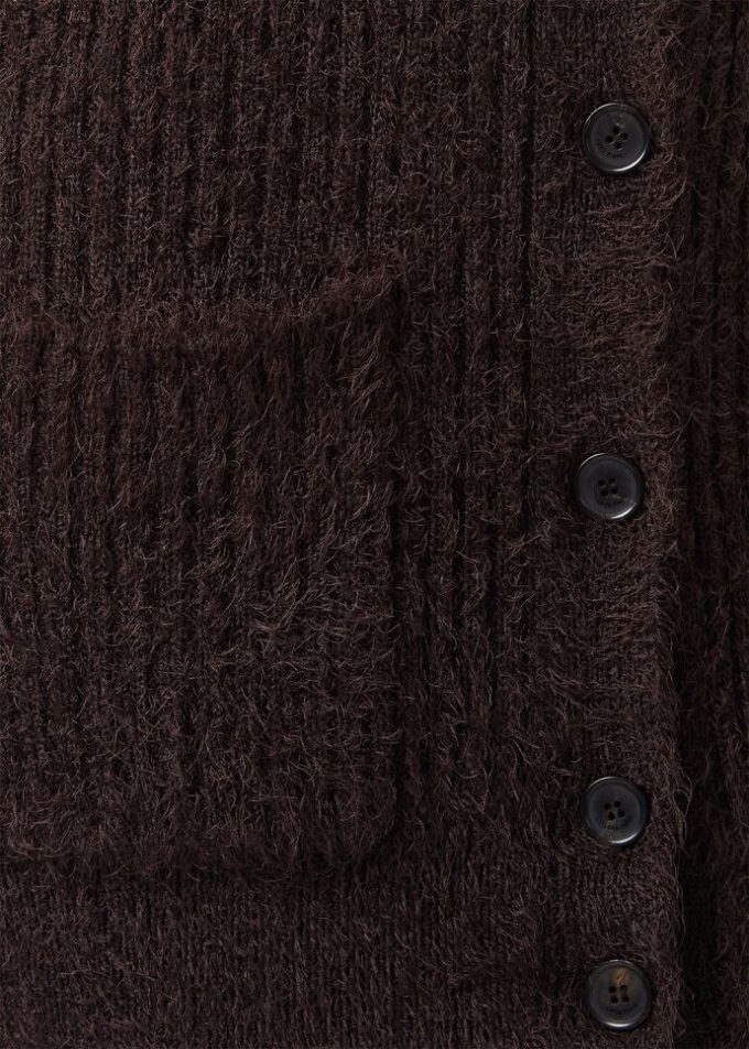 Cardigan cu crini peruvieni Cardigan cu crini peruvieni
