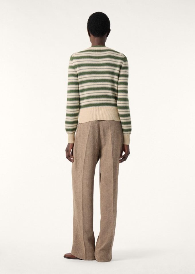 Cardigan cu dungi Fobello Cardigan cu dungi Fobello