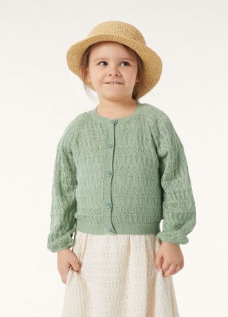 Cardigan cu margarete pentru copii