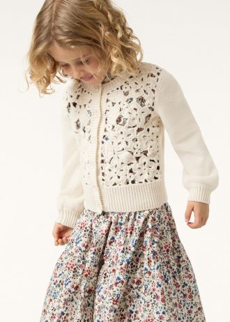 Cardigan Winter Garden pentru copii