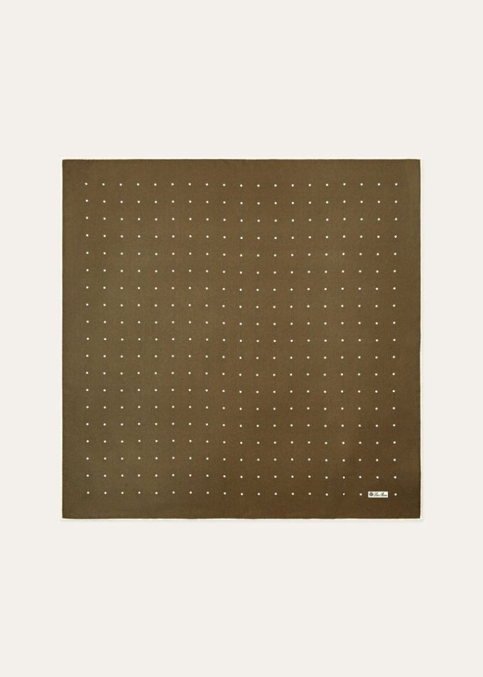 Eșarfă Pois 60×60 Eșarfă Pois 60×60