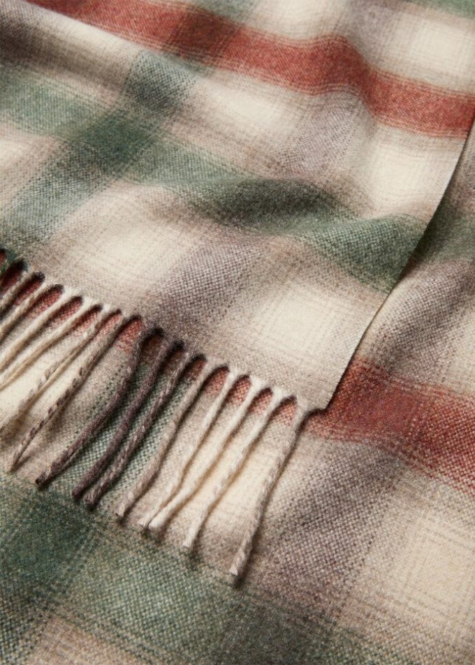 Eșarfă tartan Eșarfă tartan