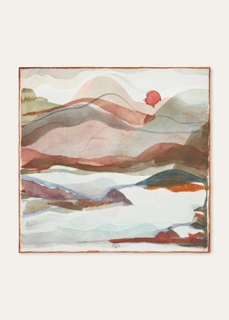 Foulard Natura Della Scozia 90 x 90