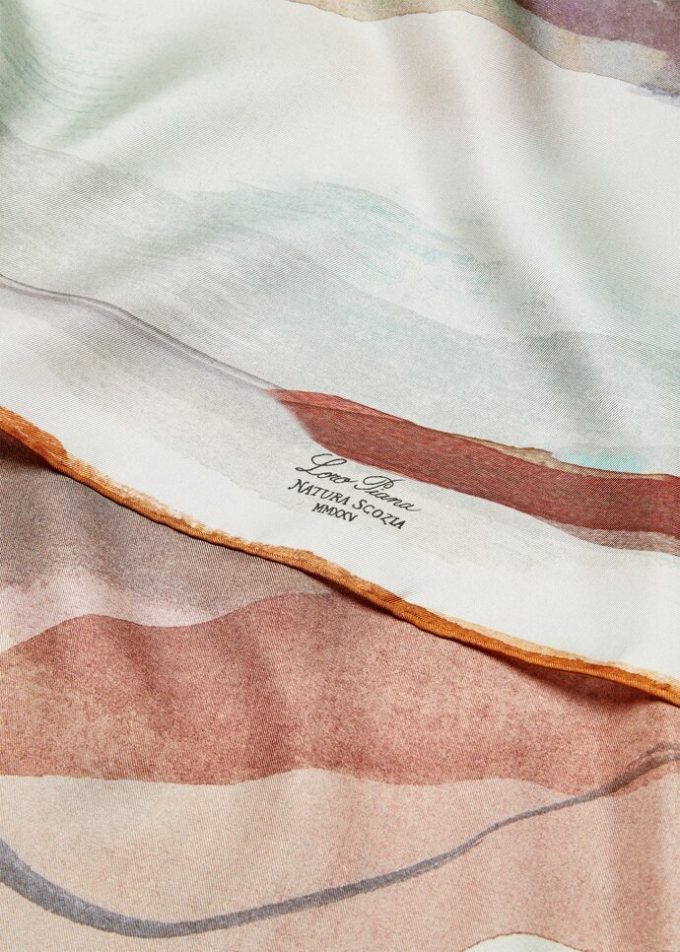 Foulard Natura Della Scozia 90 x 90