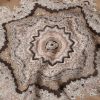 Fular din majolică florală 90 x 90 Fular din majolică florală 90 x 90
