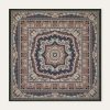 Fular din majolică florală 90 x 90 Fular din majolică florală 90 x 90