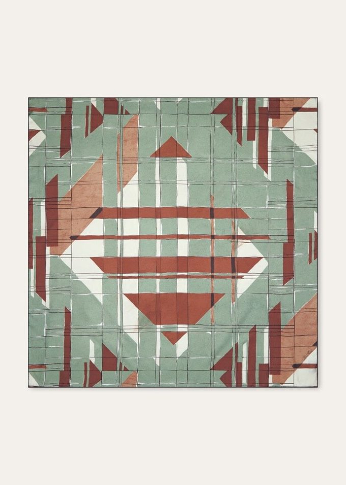 Fular Loro Clan Colaj 90 x 90 Fular Loro Clan Colaj 90 x 90