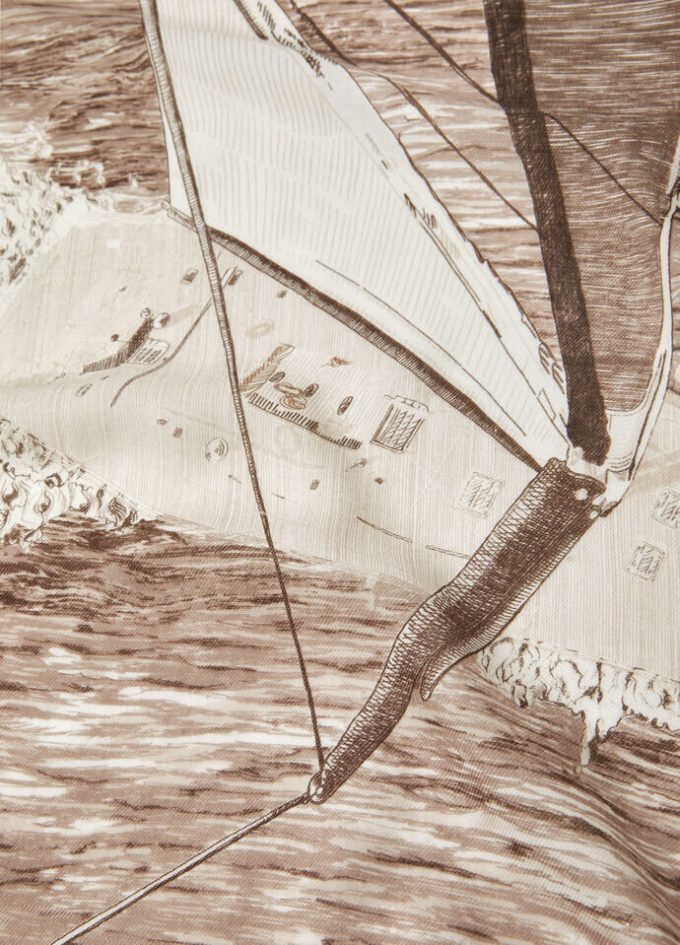 Loro Piana Storm System Eșarfă 60×60 Loro Piana Storm System Eșarfă 60×60