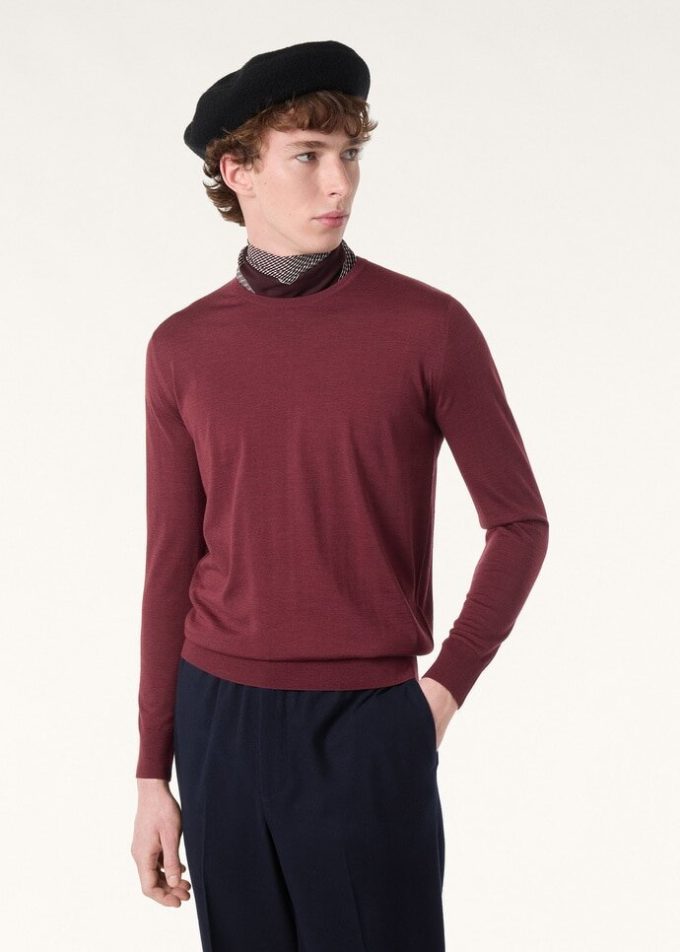 Tricou cu guler rotund Tricou cu guler rotund