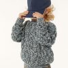 Tricou cu guler rotund și cabluri pentru copii Tricou cu guler rotund și cabluri pentru copii
