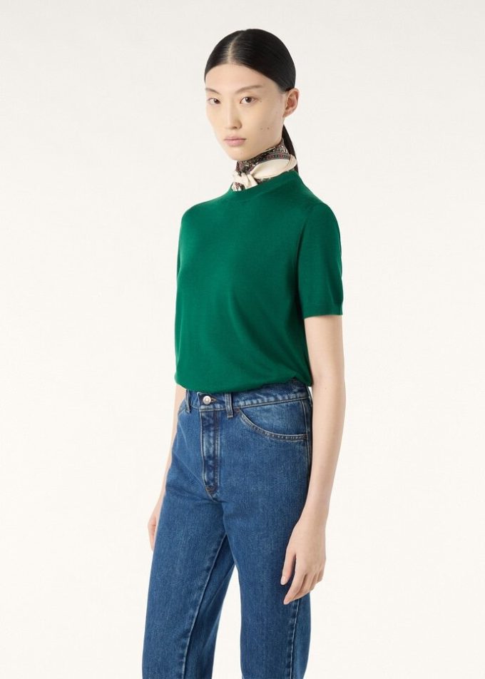 Tricou cu guler rotund Sottile Tricou cu guler rotund Sottile