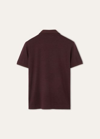 Tricou polo deschis