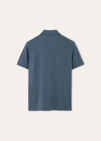 Tricou polo deschis