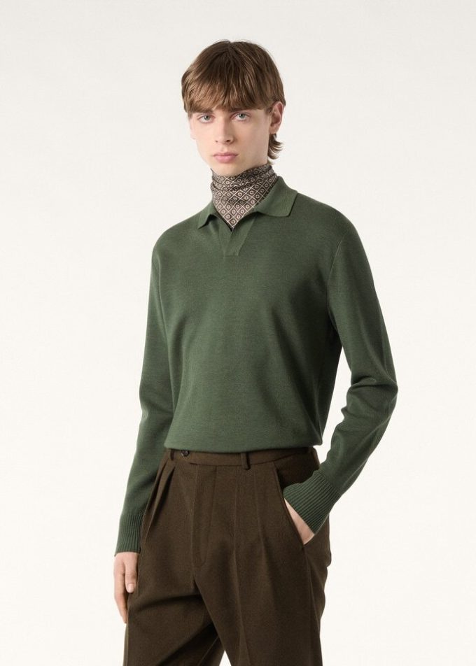 Tricou polo fără nasturi Tricou polo fără nasturi
